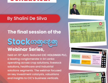 Stock ගනුදෙනු by BRS Webinar Series – Episode 04
