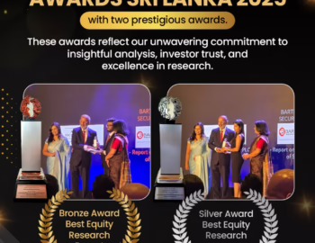 BRS was honored with Silver and Bronze awards for Best Equity Research Report at the CFA Capital Market Awards 2025!