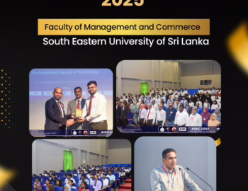 Bartleet Religare securities had the honor of being a sponsor for the 14th Annual International Research Conference organized by the Faculty of Management and Commerce, South Eastern University of Sri Lanka