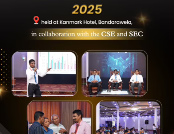 We’re proud to have been part of the first Regional Investor Forum for 2025 held at Kanmark Hotel, Bandarawela, in collaboration with the CSE and SEC.